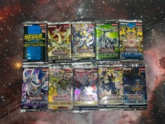 10x Assorted Yu-Gi-Oh! Booster Packs (Includes 1x Rarity Collection 2!)